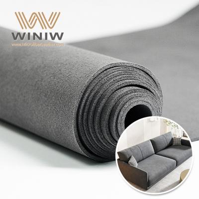 Micro Fiber Microsuede Leather Fabric For Furniture Sofa