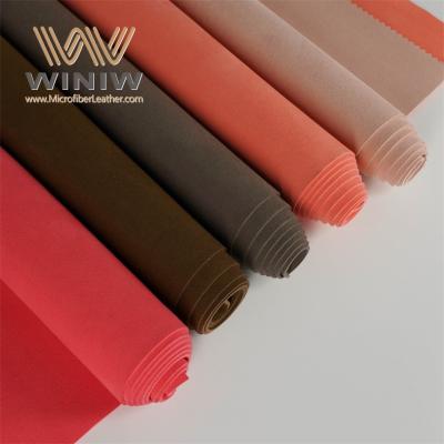 Microfiber Ultrasuede PU Suede Automotive Leather Fabric