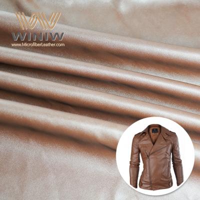 Microfiber Faux Leather PU Garments Material
