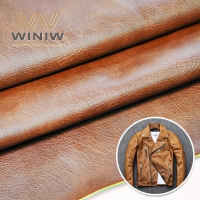 Micro Fiber Faux Leather Material For Clothes Making