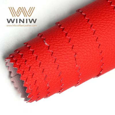 Vegan PU Leather Synthetic Auto Upholstery Material