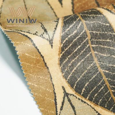 PU Artificial Fabric Micro Fiber Faux Sofa Leather