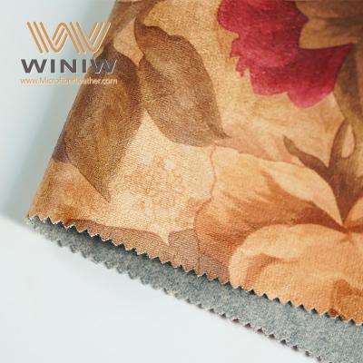 Artificial Leather Microfiber Vegan Sofa Making Material