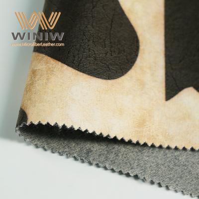Synthetic Fabric Microfiber Faux Sofa Upholstery Leather