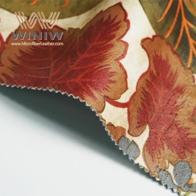 Synthetic Material Micro Fiber Sofa Making Leather Fabric