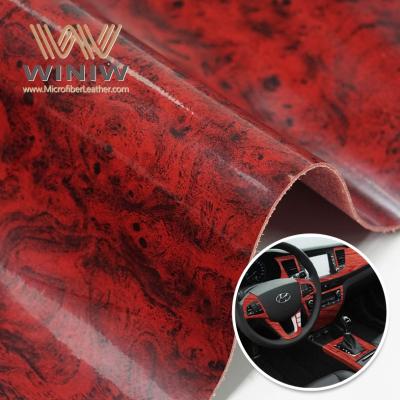 1.4mm Microfiber Vegan Leathr Auto Synthetic Fabric
