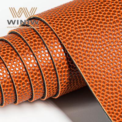Elastic faux leather for PU Basketball Leather Material