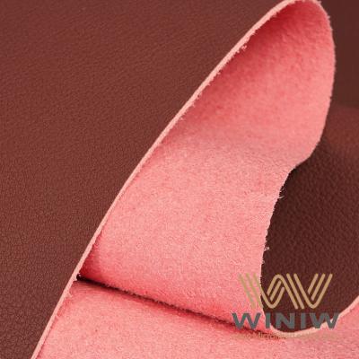 Good Peel Strength Artificial Leather for Nubuck Make Up Bag