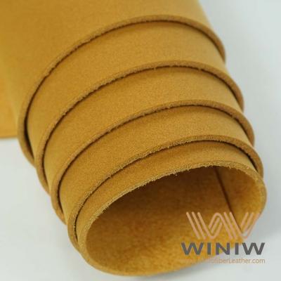 Easy Processing Artificial Leather for Leather Nubuck Shoe