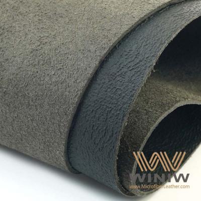 ECE R118 Fire Resistant 1.2mm Microfiber Leather for Vehicle Interior Functional Upholstery
