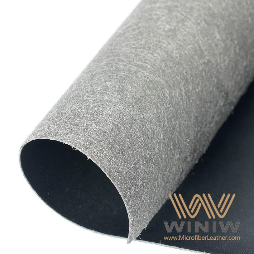 1.2mm Microfiber Leather for Fireproof Decorative Upholstery Materials